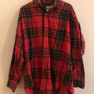 Oversized flannel